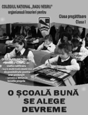 Radu Negru îşi aşteaptă viitorii boboci