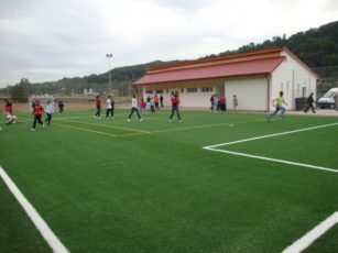 Baza sportivă din Voila, terminată anul acesta