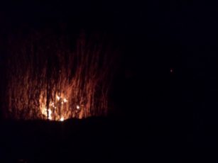 Incendiu între Beclean şi Făgăraş