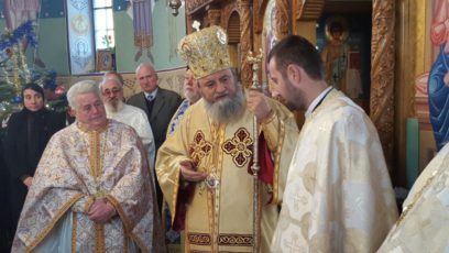 Preot nou la biserica din Combinat