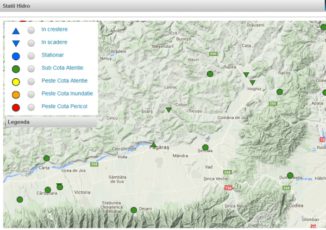 Cod galben de la meteorologi și portocaliu de la hidrologi