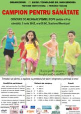 Concurs de alergare pentru copii