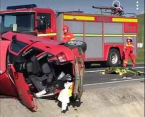 Accident devastator pe DN1. Cel puțin doi morți