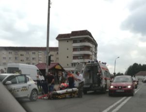 Femeie accidentată pe Tăbăcari