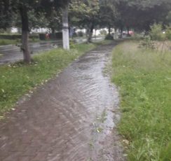 Inundații în Victoria și Făgăraș