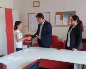 Elevi de la „Aurel Vijoli”, premiați de două firme franceze