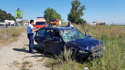 VIDEO | Accident cu 3 victime, la Codlea