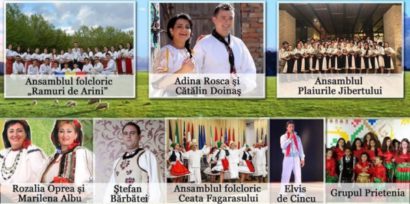 Adina Roșca și Cătălin Doinaș, la Festivalul Tradițiilor Multiculturale din Jibert