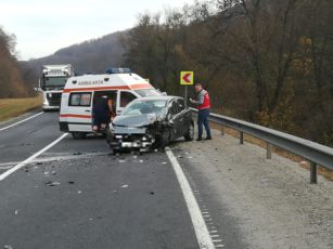FOTO | Bărbat în comă, în urma accidentului de la Perșani