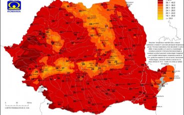 Făgărașul „arde”. 38 de grade, temperatura resimțită