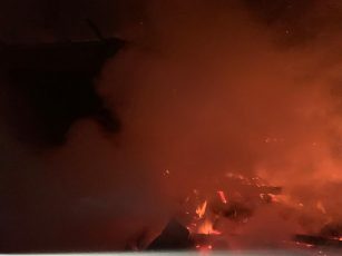 Incendiu în Ticușu Nou