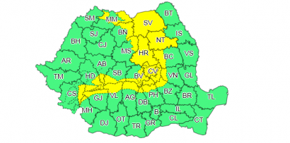 Vremea se va răci accentuat în toată țara. Informare meteorologică, valabilă până miercuri