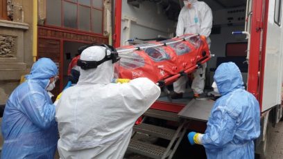 Un bărbat de 60 de ani și o femeie de 73 de ani, confirmați pozitiv cu coronavirus