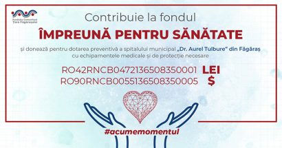 Se strâng donații pentru echipamente de protecție, destinate Spitalului Făgăraș