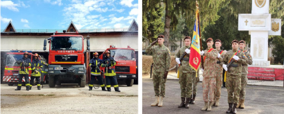 Detașamentul de pompieri Făgăraș a împlinit 80 de ani; Centrul de Perfecționare Infanterie, 114 de ani