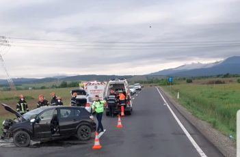 Accident rutier cu victime, pe DN 1