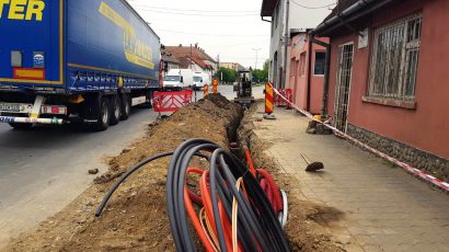 Strada Doamna Stanca, în plin proces de transformare