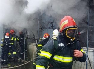 Incendiu în Părău