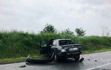 Accident rutier pe DN 1, în apropiere de Băile Perșani