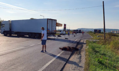 Accident mortal la ieșirea din Făgăraș. Un motociclist și-a pierdut viața