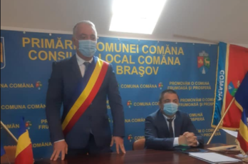 Primarul din Comăna a depus jurământul