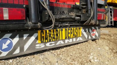 Transport agabaritic, pe DN 1