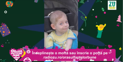 Ianis, ajutat de români de pretutindeni! Radio Zu a strâns banii pentru operația micuțului din Făgăraș