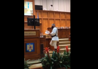 VIDEO | Dumitru Flucuș a depus jurământul în Parlamentul României