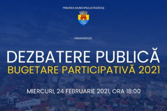 Făgărășenii, invitați la dezbatere publică
