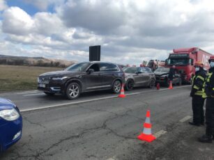 Carambol, la ieșirea din Făgăraș