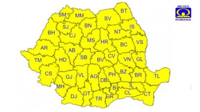 Vine gerul! Cod galben de răcire accentuată a vremii