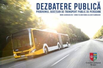 Programul de transport public judeţean de persoane, în dezbatere publică. Făgărașul este inclus în 3 din 4 grupe de trasee