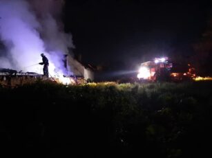 FOTO | Incendiu în Ticușu Vechi