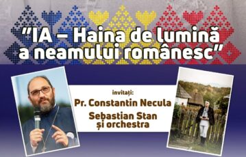 Preotul Constantin Necula și solistul Sebastian Stan vin în Cetate