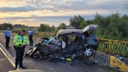 Accident cumplit între Beclean și Dridif! UPDATE: două persoane decedate, alte victime au ajuns la spital