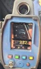 Șofer brașovean, prins cu 232 de km la oră