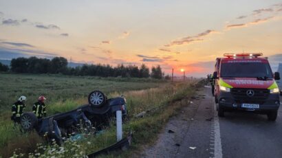 A mai murit o persoană după accidentul de la Beclean