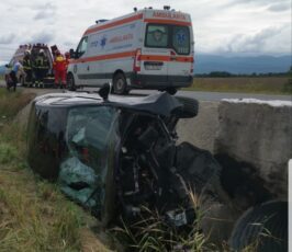 Accident rutier cu 3 victime, la Perșani