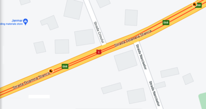 Trafic rutier restricționat pe DN 1, în Făgăraș