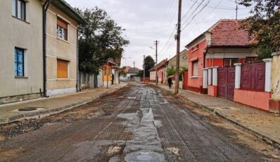 Socoteala de acasă nu se potrivește cu cea din târg! Asfaltarea străzii Titu Perția, amânată