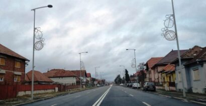 Făgărașul îmbracă haină de lumină pentru sărbători