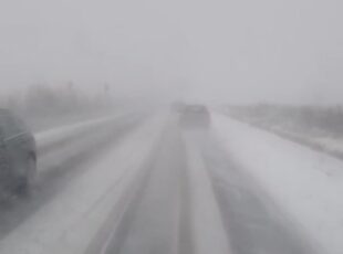 Peste 80 tone material antiderapant, folosite pentru deszăpezire în 5 ore