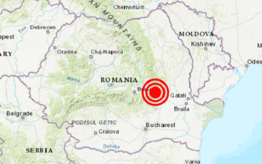 Cutremur, astăzi, în zona seismică Vrancea