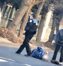 Femeie de 85 de ani, accidentată pe str. 13 Decembrie din Făgăraș