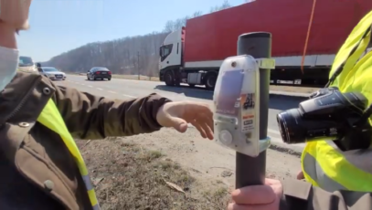 Perșani: gard virtual împotriva animalelor sălbatice, pe DN 1 (VIDEO)