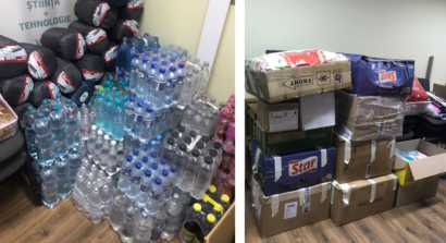 Peste 10.000 lei, produse și servicii, donate de făgărășeni pentru Ucraina