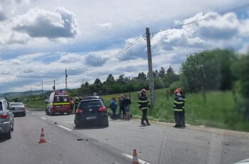 Accident rutier la Băile Perșani