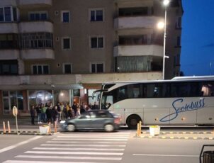 Pieton beat, accidentat în Făgăraș la traversarea străzii