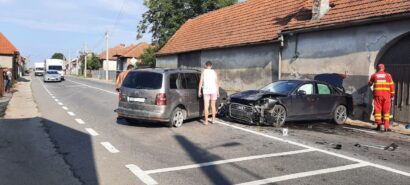 Accident rutier cu trei victime, în Viștea de Jos