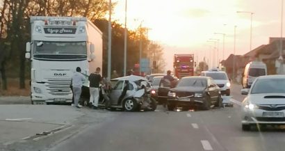 Accident rutier grav pe str. Doamna Stanca. Un copil, între victime